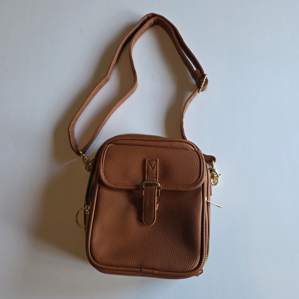 Women's Crossbody Bag in Tan